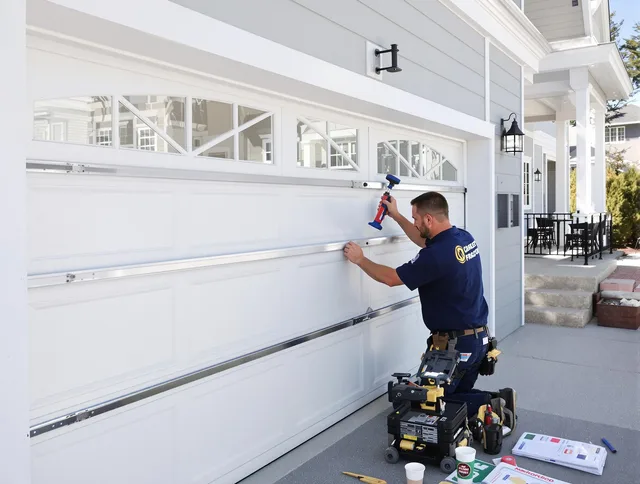 Professional garage door installation by Guilford Garage Door Repair in Guilford